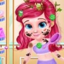 Messy Little Mermaid Makeover - Makeup & Dressup 9 messy little mermaid makeover makeup dressup