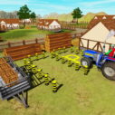 Tractors Parking 4 tractors parking